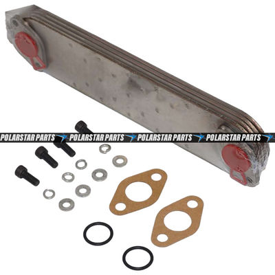 ZAX120 نفط Cooler Cores Isuzu 4BG1 4 طبقات أجزاء المحرك حفارة 8-97032025-0